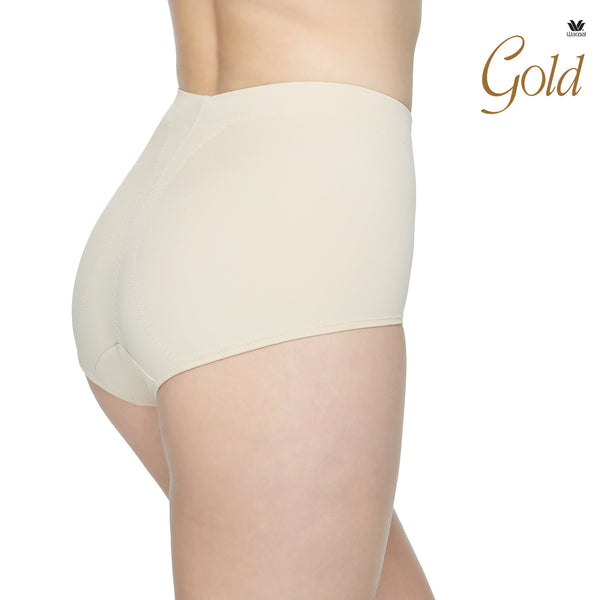 Wacoal Gold Panty กางเกงในเพื่อสุขภาพ รูปแบบขาสั้น รุ่น WO3116