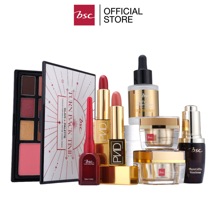 BSC TURN BACK TIME GLAM GIFT บีเอสซี เทิร์น แบ็ค ไทม์ แกลม กิ๊ฟ 