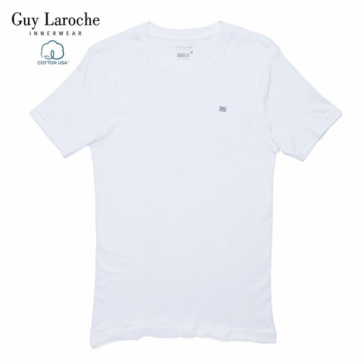 Guy Laroche BODY FIT เสื้อยืด Guy Laroche ผู้ชาย T-Shirt ( มี 3 โทนสีสุภาพ )(JVU2423R4) ICCSHOPPING