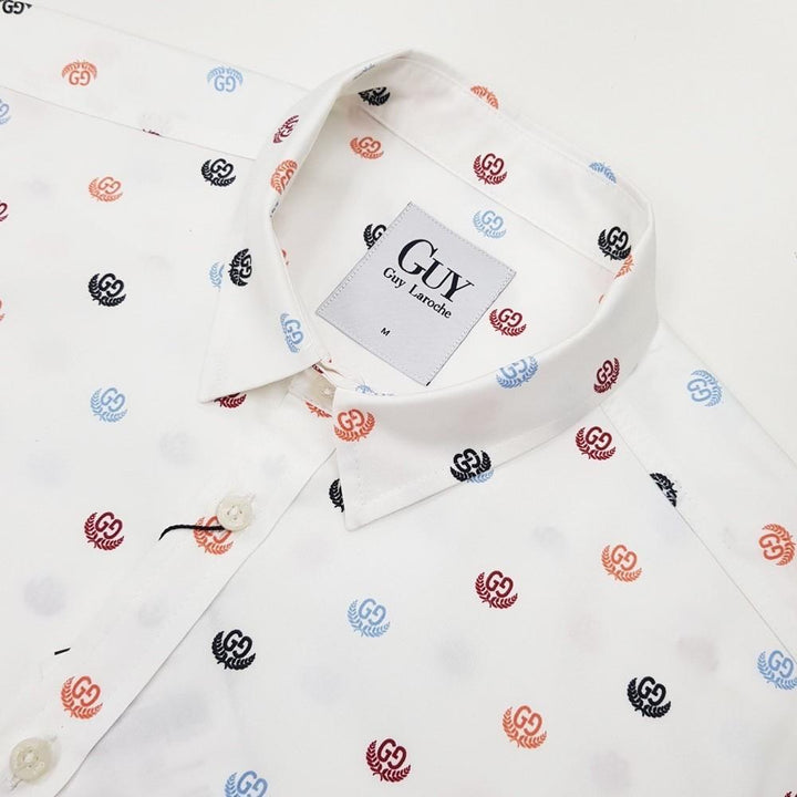 Guy Laroche เสื้อเชิ๊ตแขนสั้น รุ่น DAC5201P4-1 ICCSHOPPING