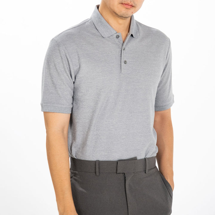 era-won เสื้อโปโล แขนสั้น ทรงสลิม Polo Golf รุ่น Alway Fresh สี GREY 