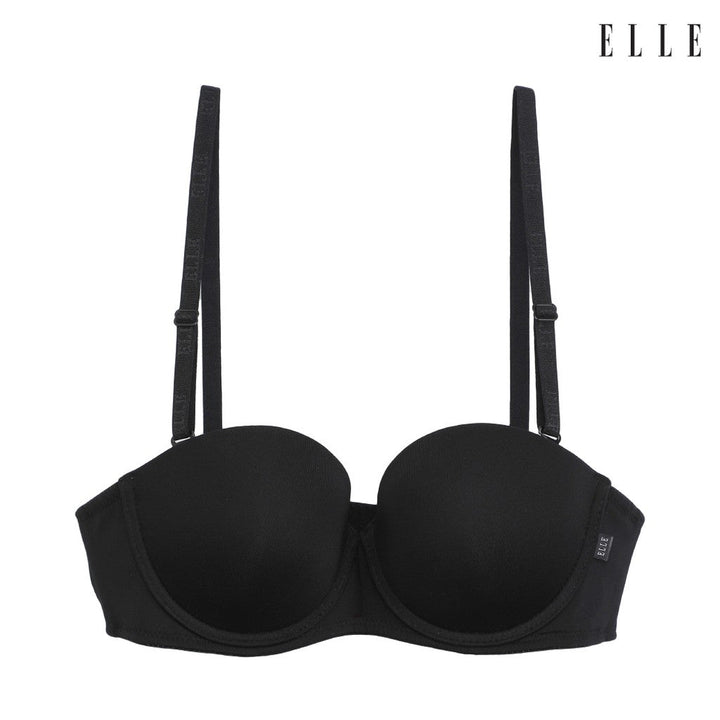 ELLE lingerie Molded bra ยกทรงมีโครง เสริมฟองน้ำ รูปแบบครึ่งเต้าสายบ่าถอดได้ - LB9515 ICCSHOPPING