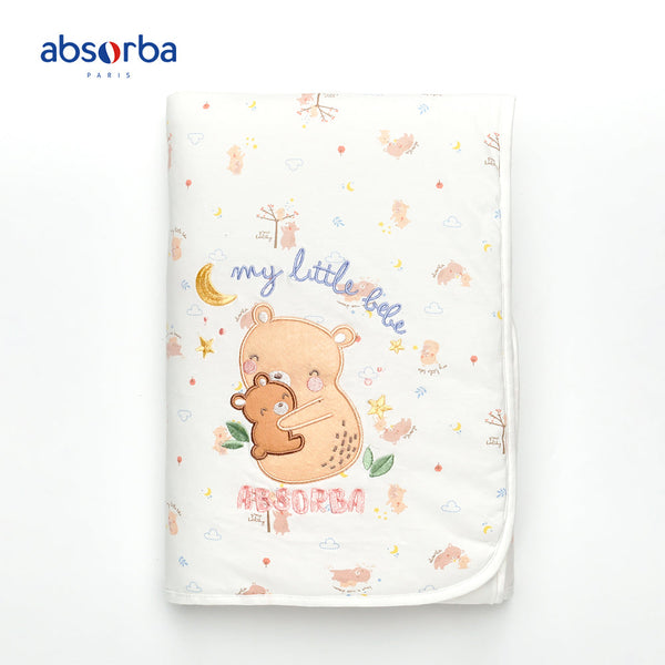 จำหน่ายเฉพาะออนไลน์ - แอ็บซอร์บา ผ้าห่มเด็กแรกเกิด ขนาด 31x41 นิ้ว มี 2 ลายให้เลือก ICCSHOPPING