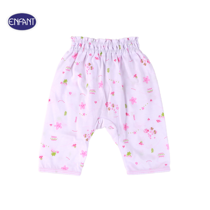 ENFANT (อองฟองต์) Gift set Debon by Enfant เซ็ตเสื้อผ้า 1กล่อง/6ไอเท็ม สำหรับเด็ก 0-3 เดือน ผ้าคอตตอน 100% สีชมพู 