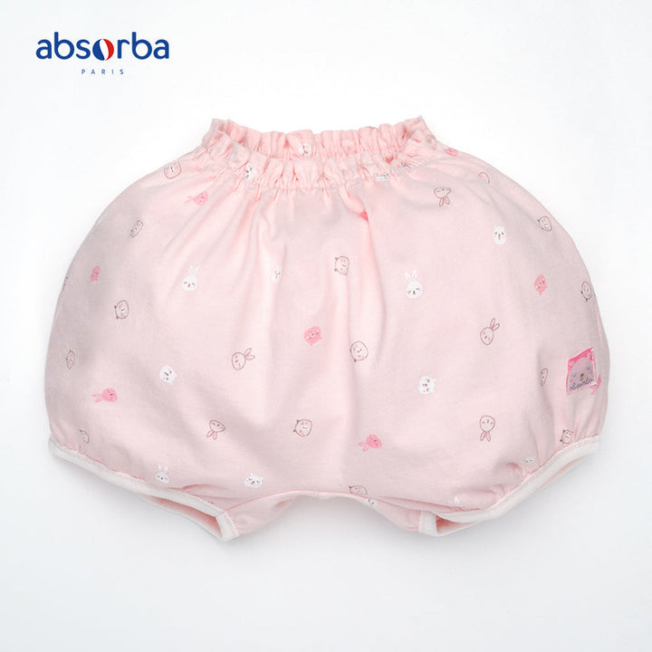 แอ็บซอร์บา ชุดเสื้อป้าย แขนสั้น  สำหรับเด็กแรกเกิด สีชมพู คอลเลคชั่น Petit Ours ICCSHOPPING
