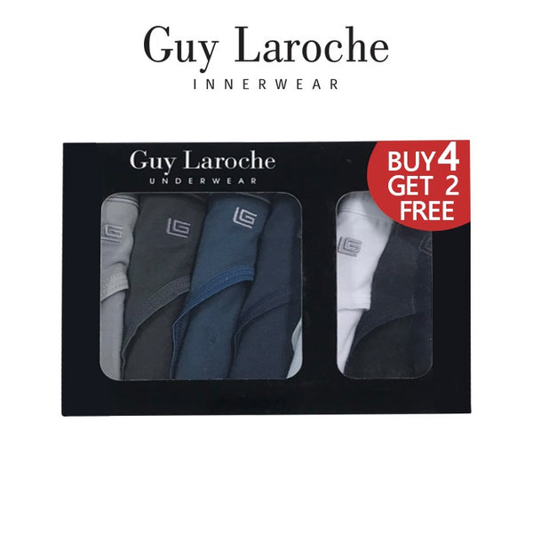 Guy Laroche กางเกงในชายกีลาโรช 6 Piece Cotton + Spandex (JUS4019R2MX)