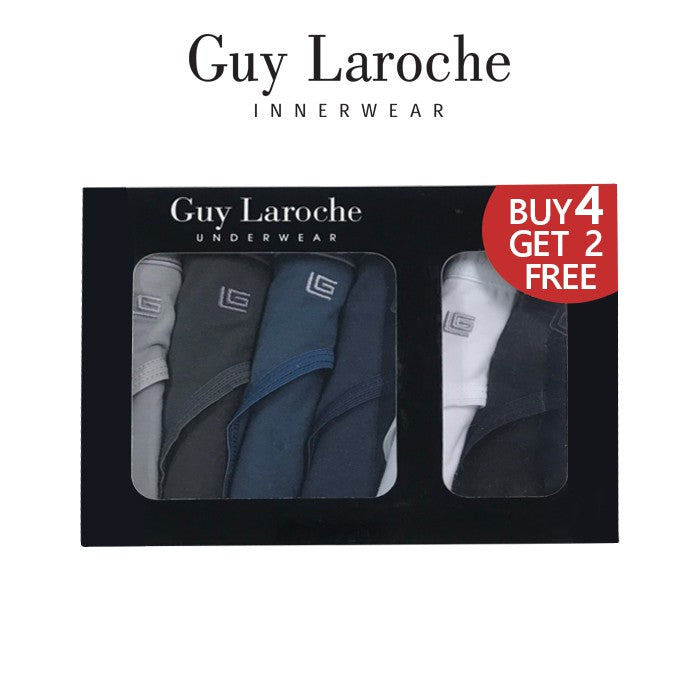Guy Laroche กางเกงในชายกีลาโรช 6 Piece Cotton + Spandex (JUS4019R2MX) Guy Laroche Innerwear