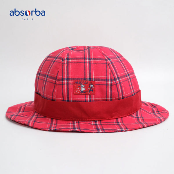 แอ็บซอร์บา หมวกแฟชั่นเด็กหญิง สำหรับอายุ 6 เดือน - 3 ปี คอลเลคชั่น Lovely Check ICCSHOPPING