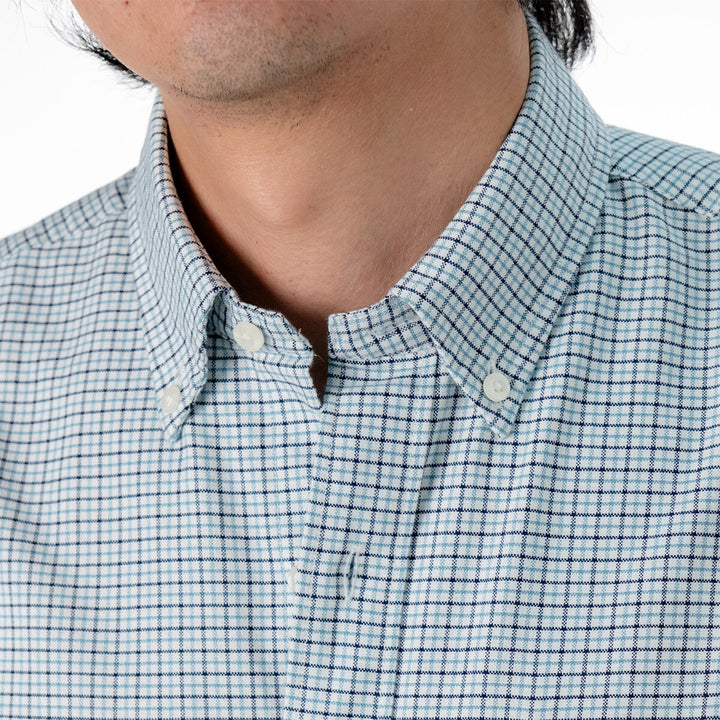 era-won เสื้อเชิ้ต รุ่น Oxford shirts Mercerizing สี REPUBLIC OF CHECK 