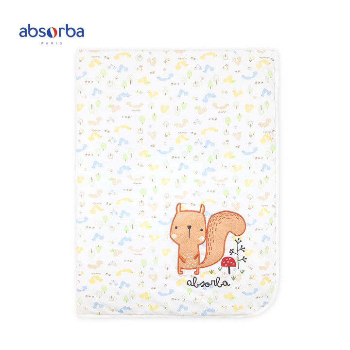 จำหน่ายเฉพาะออนไลน์ - แอ็บซอร์บา ผ้าห่มเด็กแรกเกิด ขนาด 31x41 นิ้ว มี 2 ลายให้เลือก ICCSHOPPING