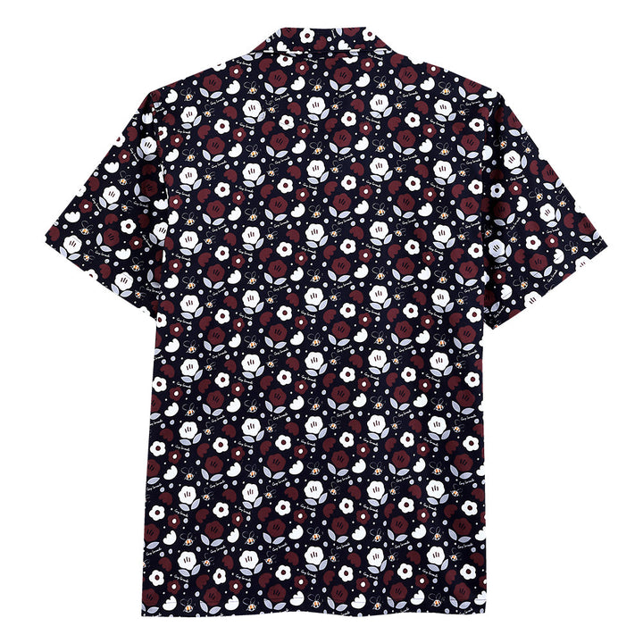 Guy Laroche ชุดนอน (แขนสั้น ขายาว) ลายพิมพ์ Cotton 100% สีกรม Guy Laroche