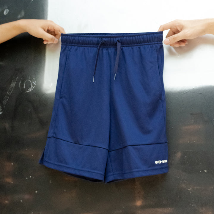 era-won กางเกงขาสั้น รุ่น era-won casual sports สี Navy มี Logo 