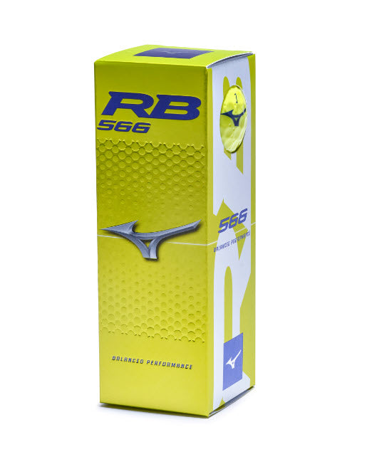 ลูกกอล์ฟ รุ่น RB566 สีเหลือง 12 ลูก (golfball, มิซูโน่, กอล์ฟ) Mizuno