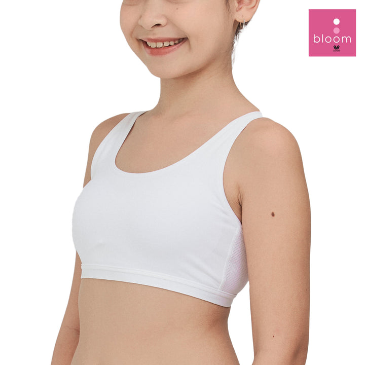Wacoal Bloom Bra Step 3 ชุดชั้นในเด็ก บราไร้โครง รุ่น WB1N06 Wacoal