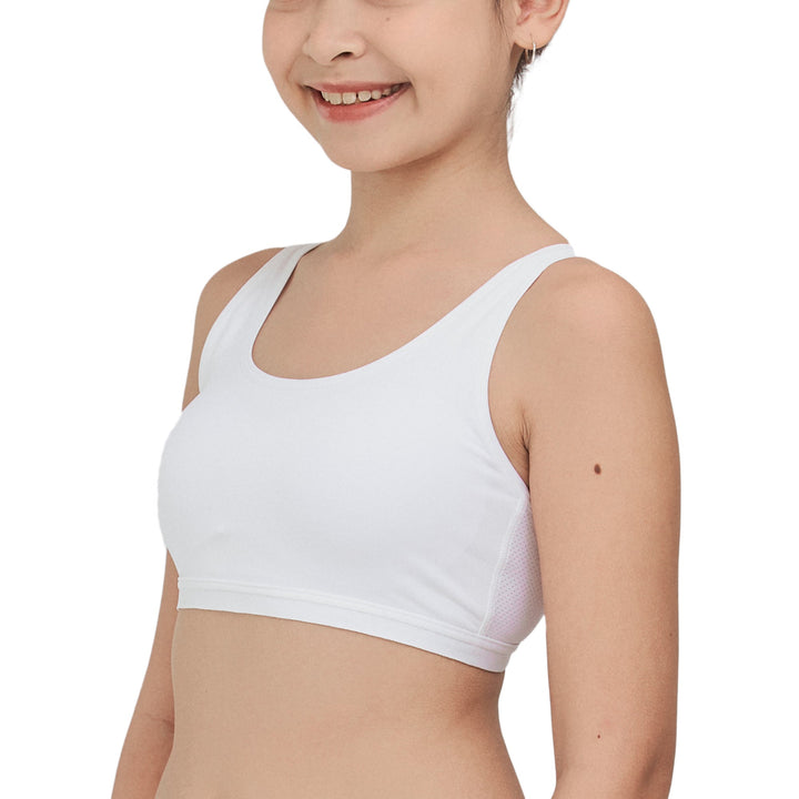 Wacoal Bloom Bra Step 3 ชุดชั้นในเด็ก บราไร้โครง รุ่น WB1N06 Wacoal