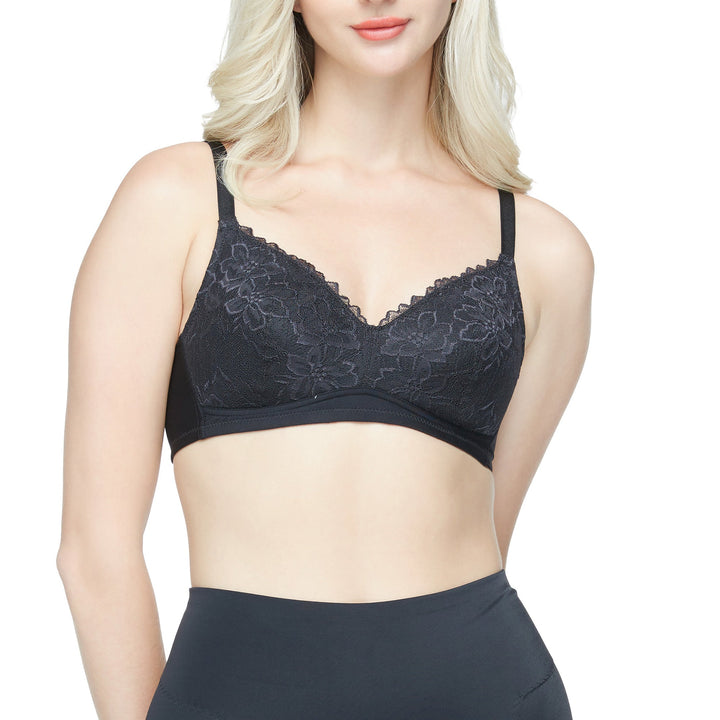 Wacoal Gold Wireless Bra บราเพื่อสุขภาพ บราไร้โครง ไม่เสริมฟองน้ำ รุ่น WO1542 Wacoal