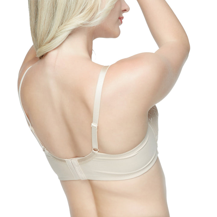 Wacoal Gold Wireless Bra บราเพื่อสุขภาพ บราไร้โครง ไม่เสริมฟองน้ำ รุ่น WO1542 Wacoal