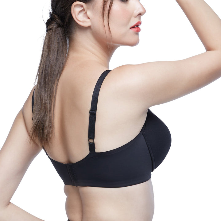 Wacoal Curve Diva Wireless Bra Cool บราไร้โครง เก็บกระชับ สาวคัพใหญ่ รุ่น WB7539 Wacoal