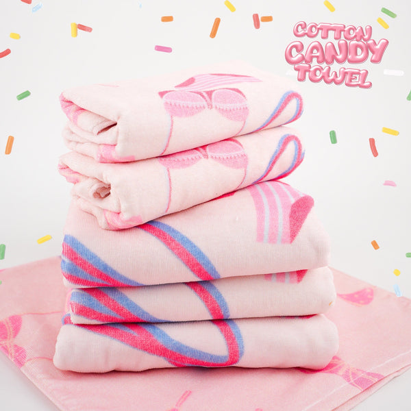 Wacoal Cotton Candy Towel Large Size ผ้าขนหนูเช็ดผมผืนใหญ่ รุ่น WW1204 Wacoal