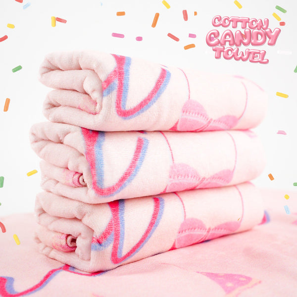 Wacoal Cotton Candy Towel Small Size ผ้าขนหนูเช็ดผมผืนเล็ก รุ่น WW1205 Wacoal