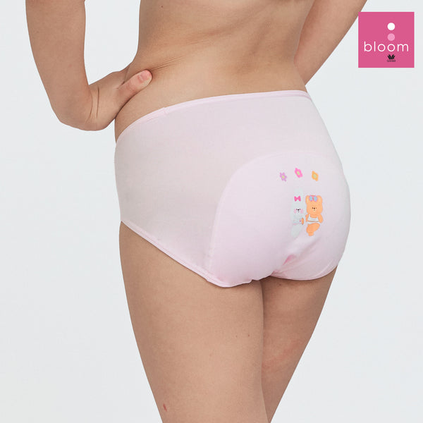Wacoal Bloom Hygieni Day Half Panty กางเกงในอนามัยสำหรับเด็ก รูปแบบครึ่งตัว รุ่น MU5B10
