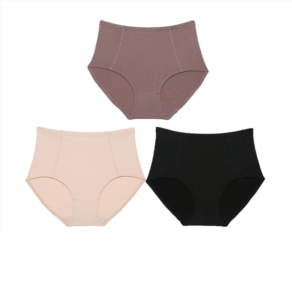 Wacoal Support H-Fit Short Panty วาโก้ กางเกงในกระชับหน้าท้อง รูปแบบเต็มตัว 1 Pack 3 pcs รุ่น WU4836/WU4T36