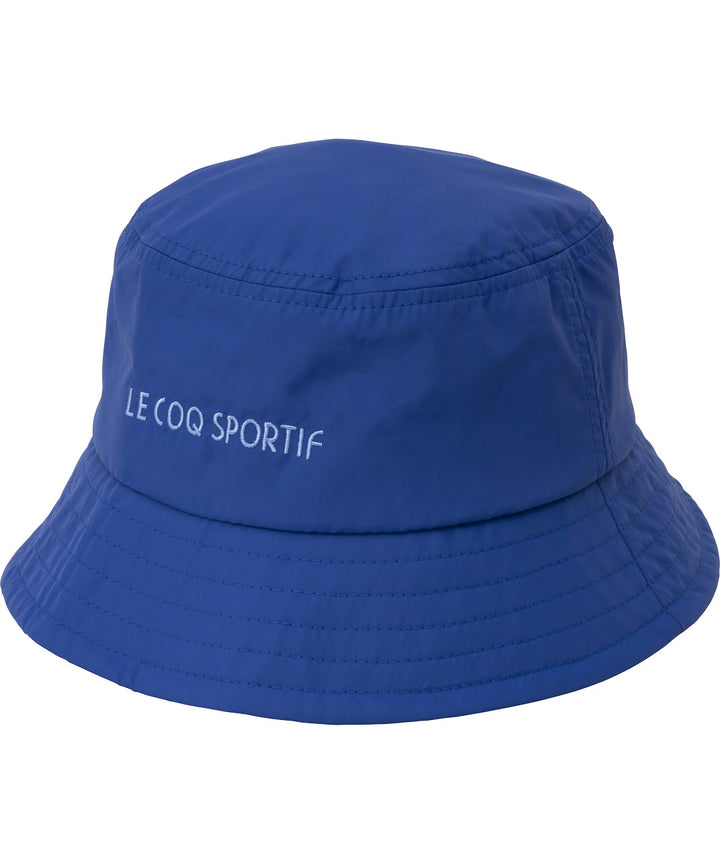 le coq sportif หมวกบัคเก็ต พับเก็บได้ สีฟ้า (แฟชั่น, กันแดด, bucket,  lecoq, เลอค็อก, Pocketable Hat) 
