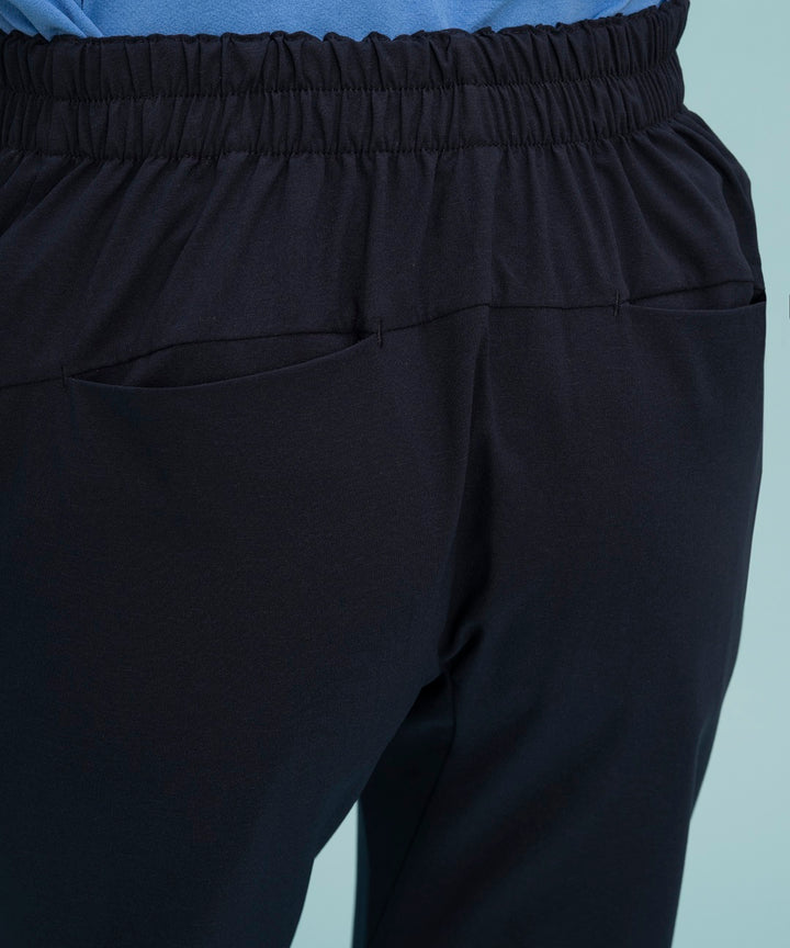 le coq sportif กางเกงขายาว ออกกำลังกาย ผู้หญิง รุ่น Air Stylish สีกรม (กางเกงขายาว, Sport, Training, Pants, lecoq, เลอค็อก) 