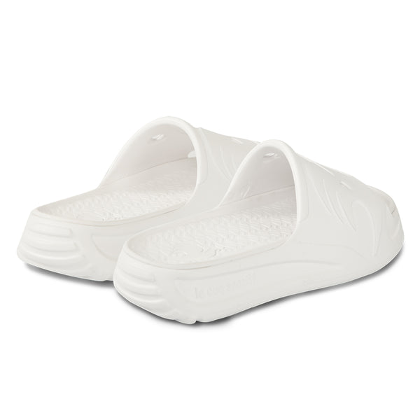 le coq sportif รองเท้าแตะ ผู้ชาย-ผู้หญิง รุ่น QUARTZ-MEGA สีขาว (รองเท้า, sandals, Sport, Training, lecoq, เลอค็อก) 