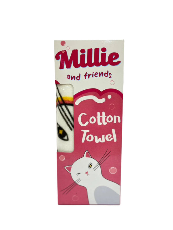 Wacoal x Millie & Friends Towel ผ้าขนหนูเช็ดผม รุ่น WW1206 