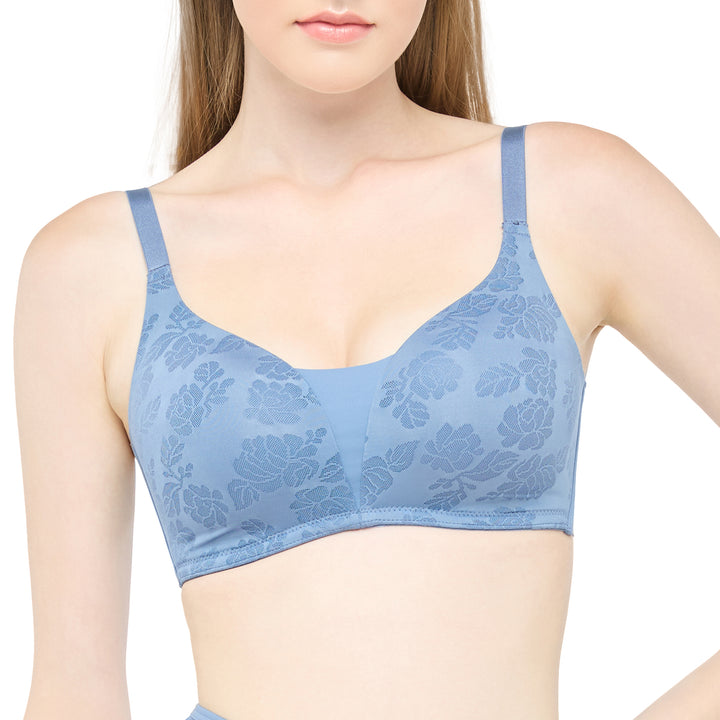 Wacoal Curve Diva Wireless Bra บราไร้โครง เก็บกระชับ สาวคัพใหญ่ รุ่น WB7544 