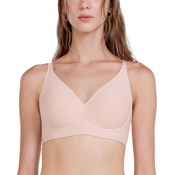 Wacoal ชุดชั้นเนียน บราไร้โครง Smartsize เสริมฟองน้ำ รุ่น WB3Y35 Wacoal