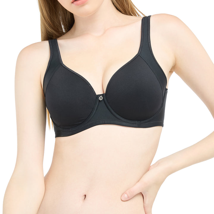 Wacoal Curve Diva Underwire Bra บรามีโครง เก็บกระชับ สาวคัพใหญ่ รุ่น WB7989 
