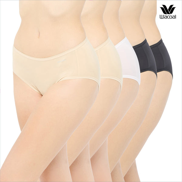 Wacoal Panty Half Super Soft กางเกงใน ครึ่งตัว 1 Pack 3 pcs รุ่น WU3992/WU3F92 Wacoal