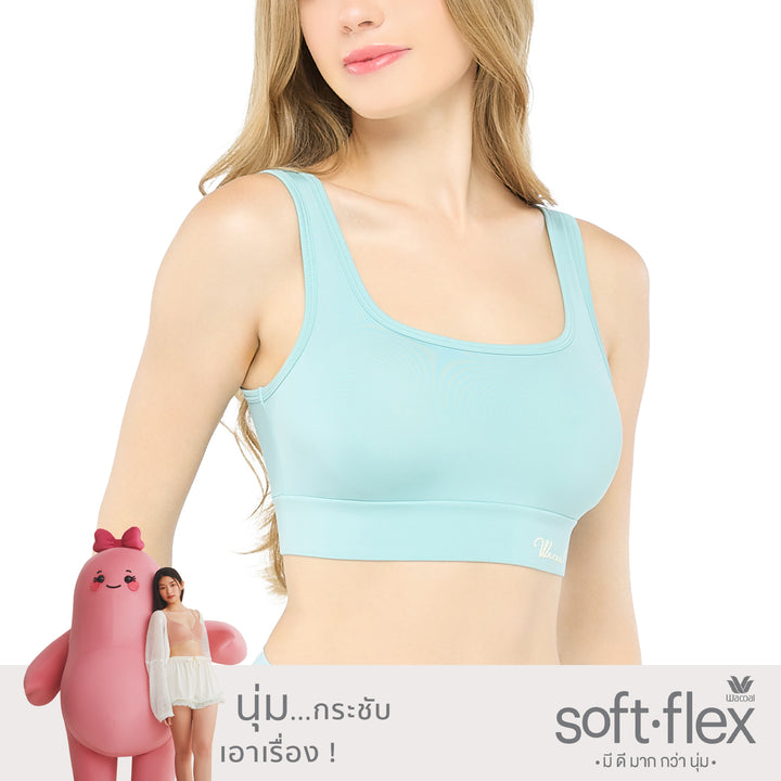 Wacoal Lingerie Bra Tops บราสวมหัว เสื้อสายกล้าม รุ่น WH4C15 