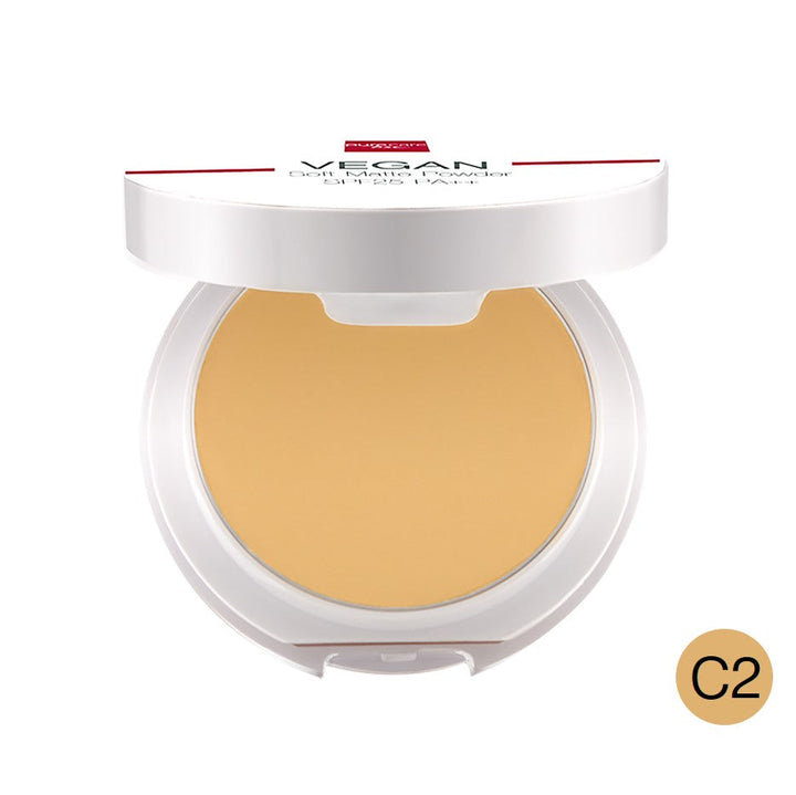 BSC Pure Care (บีเอสซี เพียวแคร์) VEGAN MATTE POWDER SPF25 PA+++ 9.5g. Purecare BSC