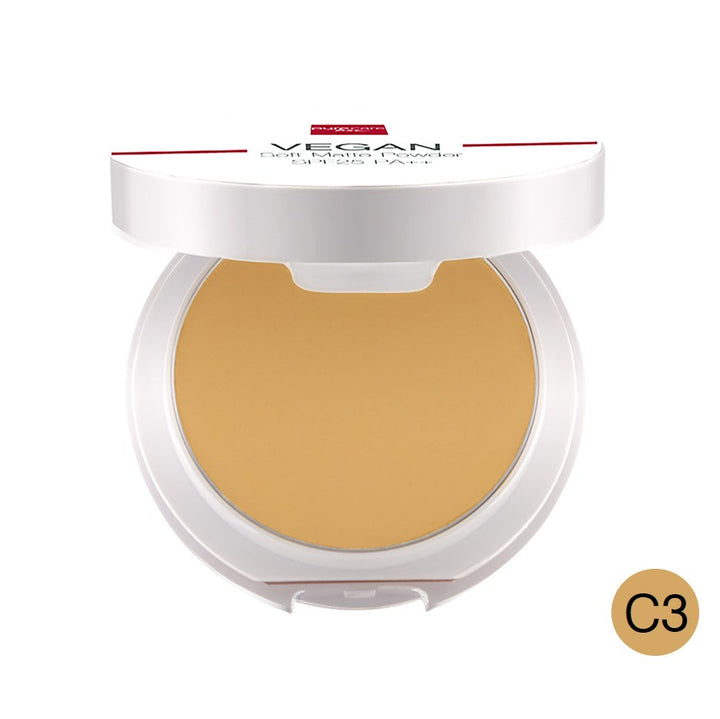 BSC Pure Care (บีเอสซี เพียวแคร์) VEGAN MATTE POWDER SPF25 PA+++ 9.5g. Purecare BSC