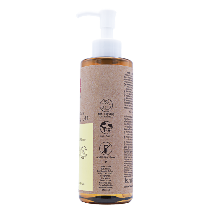 HONEI V BSC HONEY PINK FLORA CLEANSING OIL ฮันนี่ วี บีเอสซี ฮันนี่ พิ้งค์ ฟลอร่า คลีนซิ่ง ออยล์ 