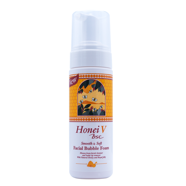 HONEI V BSC SMOOTH&SOFT FACIAL BUBBLE FOAM ฮันนี่ วี บีเอสซี สมูท & ซอฟท์ เฟเชียล บับเบิ้ลโฟม 
