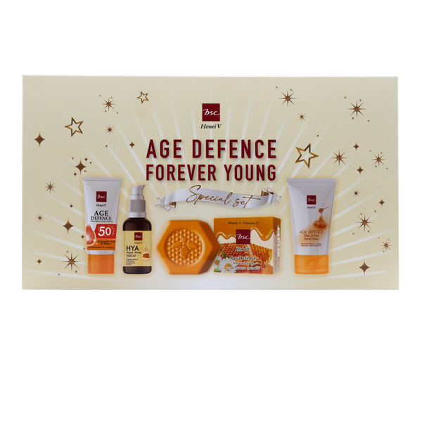 HONEI V BSC AGE DEFENCE FOREVER YOUNG SPECIAL SET ฮันนี่ วี บีเอสซี เอจ ดิเฟนซ์ ฟอร์เอเวอร์ ยัง สเปเชียล เซต 