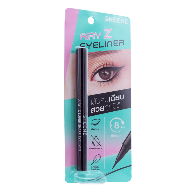 SHEENE  AIRY - Z SUPER SHARP EYELINER ชีนเน่ แอรี่ - ซี ซุปเปอร์ ชาร์ป อายไลเนอร์ 