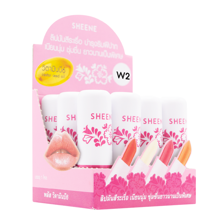 SHEENE MOISTURIZER LIP CARE (2G.) ชีนเน่ มอยส์เจอร์ไรเซอร์ ลิป แคร์ 