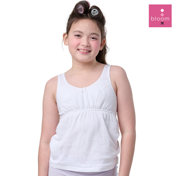 Wacoal Bloom Bra Step 2 ชุดชั้นในเด็ก เสื้อบังทรงกึ่งยกทรง รุ่น WH6M66 Wacoal