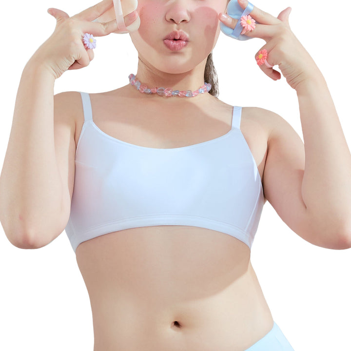 Wacoal Bloom Bra Step 3 ชุดชั้นในเด็ก บราไร้โครง รุ่น WB1Y08 Wacoal
