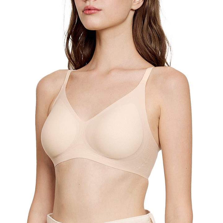 Wacoal ชุดชั้นเนียน บราไร้โครง เย็นสบาย Smart Size Easy Icy รุ่น WB3Y45 1 ชิ้น Wacoal
