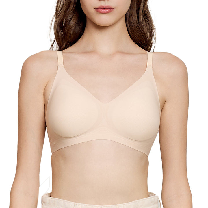 Wacoal ชุดชั้นเนียน บราไร้โครง เย็นสบาย Smart Size Easy Icy เซท 2 ชิ้น รุ่น WB3Y45/WB3245 คละสี Wacoal