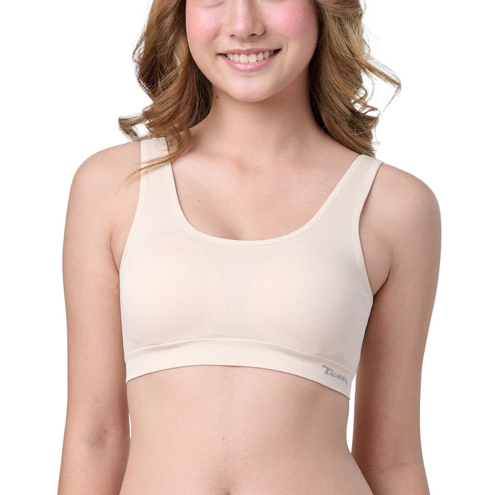 Wacoal Teen Bra ชุดชั้นในสำหรับวัยใส บราไร้โครง รุ่น WBT108 Wacoal