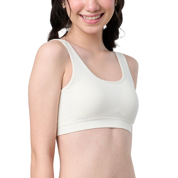 Wacoal Teen Bra ชุดชั้นในสำหรับวัยใส บราไร้โครง รุ่น WBT108 Wacoal