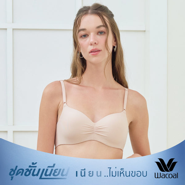 Wacoal Smart Size Bra บราไร้โครง รุ่น WB3Y41 Wacoal