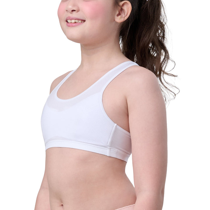 Wacoal Bloom Bra Step 2 ชุดชั้นในเด็ก เสื้อกล้ามครึ่งตัว รุ่น WH6L27 Wacoal